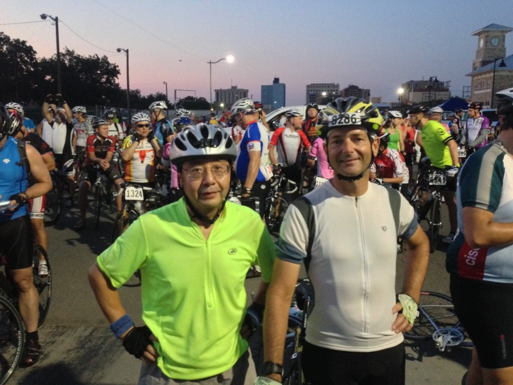 Shipeng often spoke of his biking friend Patrick's athletic quality: Patrick is not only a high performance biker, he is also a fast long distance runner.